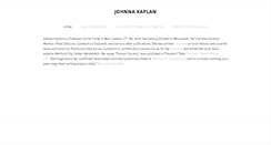 Desktop Screenshot of johnnakaplan.com